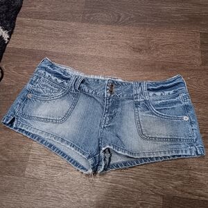 Y2k 2000s Denim Blue Women's Shorts Sz 7